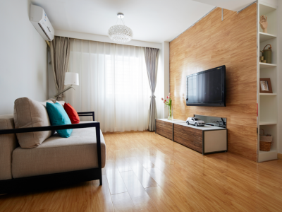 市政绿城桂语江南88平现代风格装修案例