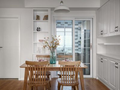 悦澜山北欧风格142平米四室两厅装修案例