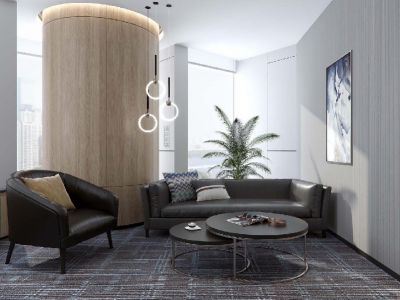 460平现代简约风格办公室装修案例