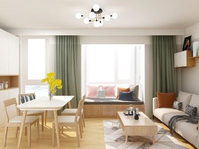 富华里简约风格小户型装修案例