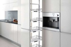 [三亚椰祺装饰]厨房拉篮有哪些种类，厨房拉篮尺寸是什么?