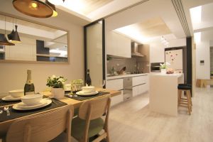 [中山盛天装饰]厨房和餐厅的隔断设计方法有什么?