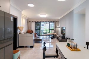 [徐州农连装饰]137平简约风三室两厅装修，自带7m通长大阳台，太爽了