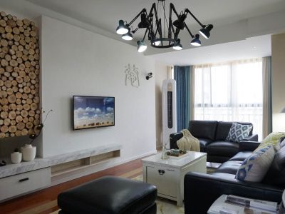 九洲保利天和简约风格140平米四室两厅装修案例