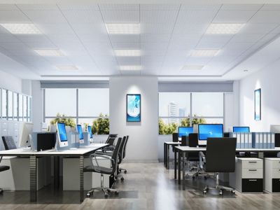 450平现代风格办公室装修设计案例