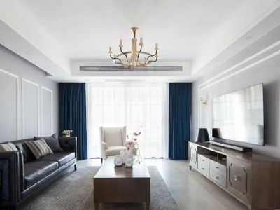 提香湾143平米美式三居装修案例