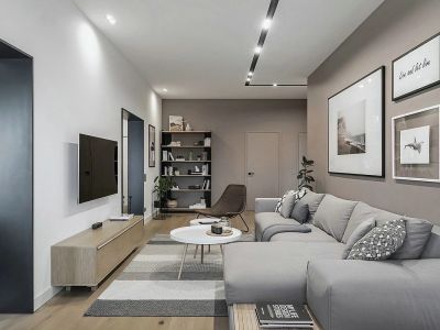 天悦南湖128平方三居室现代风格装修啦