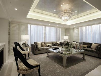 中海和平之门210平米法式风格别墅装修案例