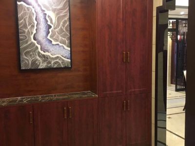 嘉瑞装饰江湾城138平方三居室新中式风格实景案例