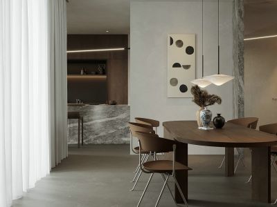 精英汇90平米现代风格三室两厅装修案例