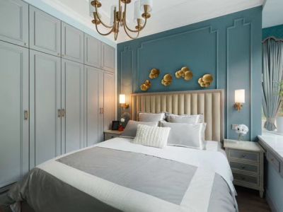 兰溪美庭109平米欧式风格三室两厅装修案例