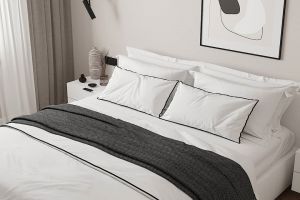 [成都上邑装饰]一眼就喜欢上这间冰淇淋色的卧室