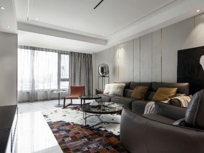 万科新都会130平米轻奢三居装修案例