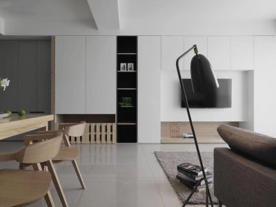 安兴正和城138平方三居室欧式风格装修案例