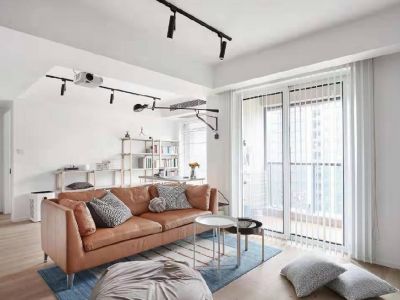 力高君誉滨江89平北欧风格装修案例