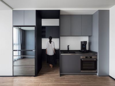 凯旋城三室两厅114平米现代风装修案例