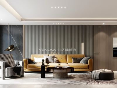 保利观唐350平米别墅设计装修案例