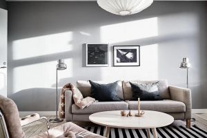 [六安蓝鸟装饰]金色南郡125平米北欧风格装修效果图