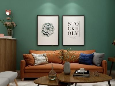 长虹云璟复古风格三居装修案例