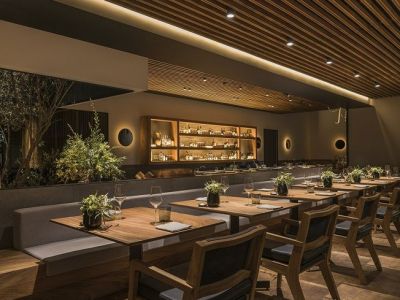 餐厅简约风格320平米装修案例