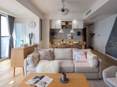 中房玺云台84平米日式风格装修案例