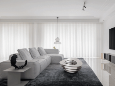 润城简约风格88平米装修案例