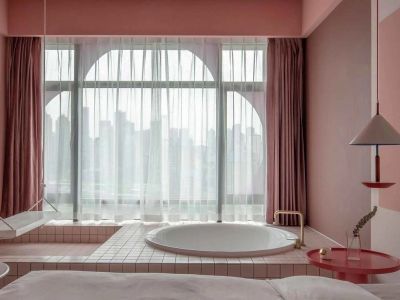 水韵东方混搭风格127平方三居装修案例