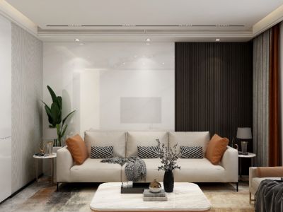 三台长虹天樾现代风格三居装修案例