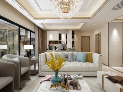 塔山首座现代风格三居装修案例