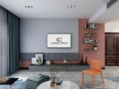 品润枫景臺简约风格三居装修案例