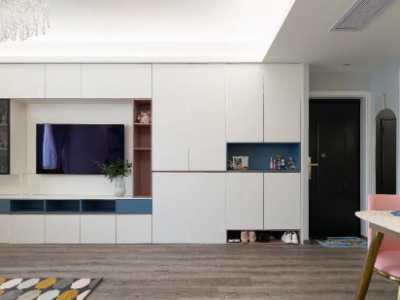 中交碧桂园映象美庐北欧风格96平米装修案例