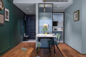 [南京尚层装饰]现代混搭风格装修案例，时尚中带点复古，让家更有档次