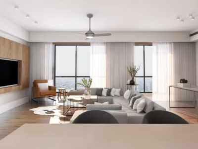 恒大御景116平米极简北欧风格装修案例