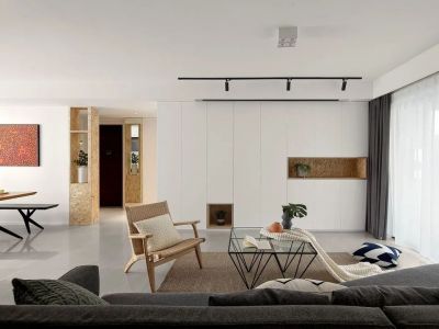 中海云著北欧风格123平米装修案例