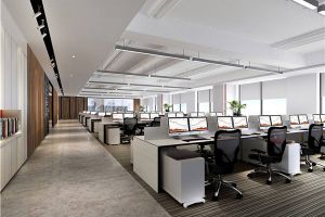 [青岛藏珑设计]敞开式办公室装修应该如何设计？