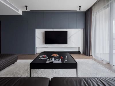 碧桂园春城映象现代风格110平米装修案例