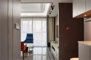 [青岛颐和庭装饰]走廊过道吊顶装修设计方案，简单大气！