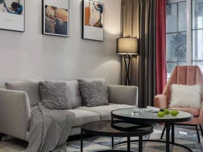 北城天籁二居86方现代风格装修案例