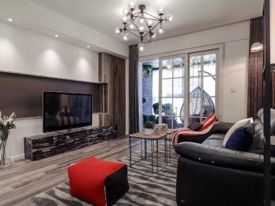 盛和天下三居127方现代风格装修案例