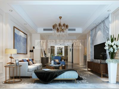 星雨华府现代风格125平米三居室装修案例