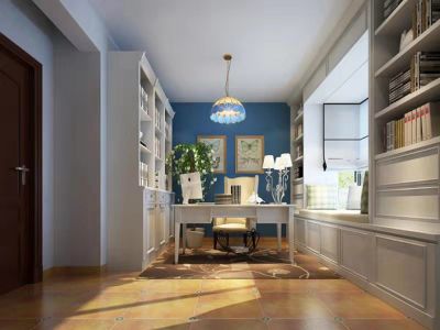 海长流三期130平米地中海风格三居室装修案例