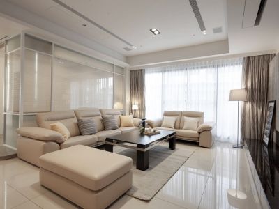 时代水岸优雅宜家145平米三室两厅装修案例