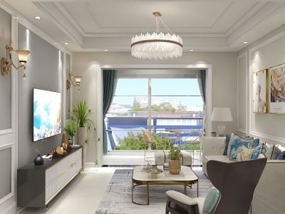 东辰澜悦现代简约风格87平装修案例