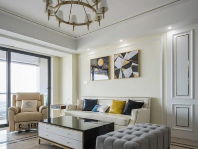 帝都嘉园混搭风格110平米三居室装修案例