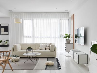 保利·梧桐语80平二居室北欧风格装修案例