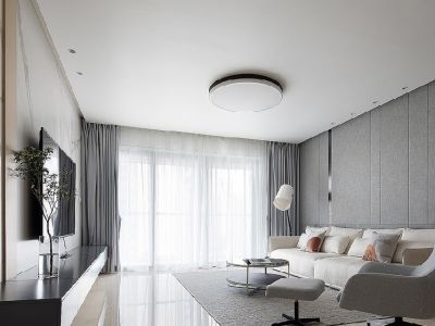 观府壹号简约风格149平米四居室装修设计图案例