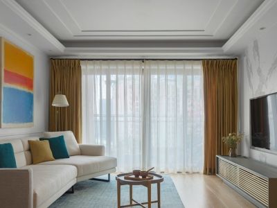 恒大未来城北欧风格132平米三居室装修设计图案例