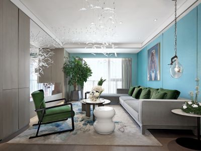 办公室现代风格228平米装修案例