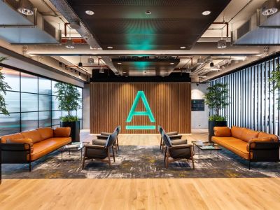 办公室工业风格560平米装修案例