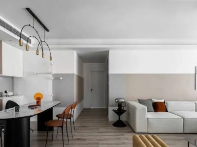 北京置信135㎡现代简约风格装修案例